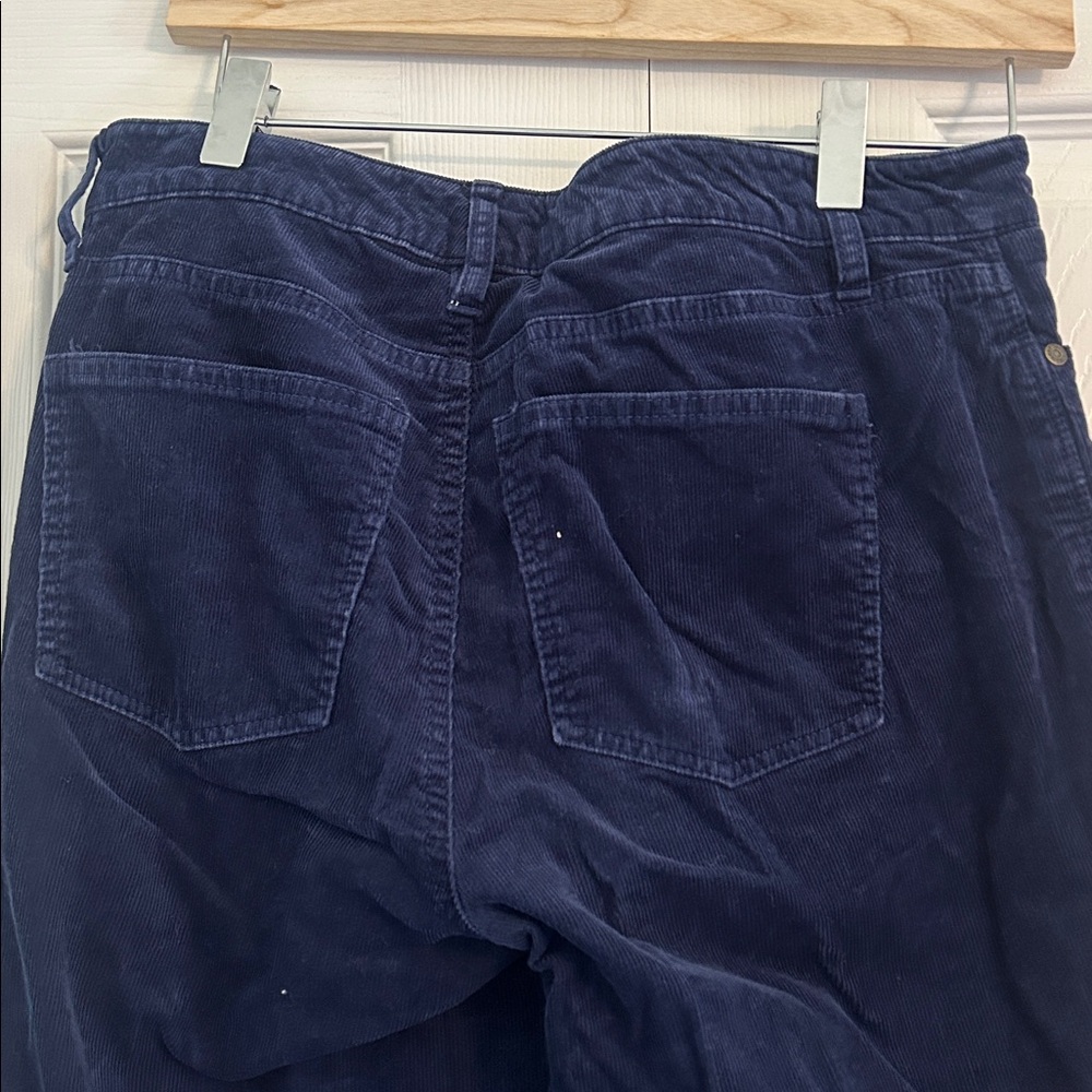 Talbots Navy Corduroy Trousers - Picture 6 of 7